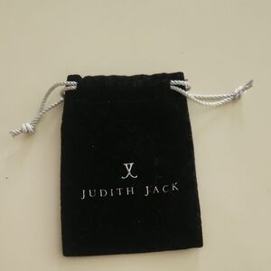 Judith Jack black Jewelry Dust Bag